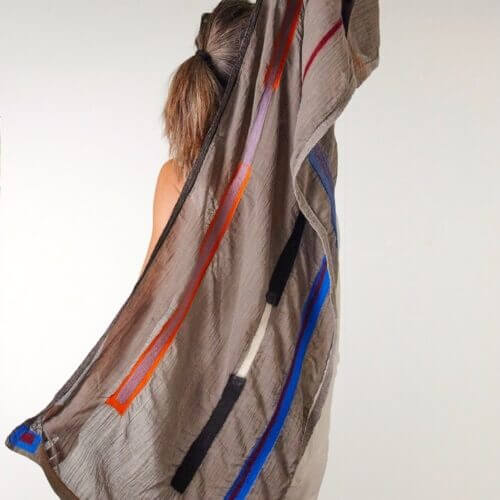 Stripes Collection Shawl no. 6