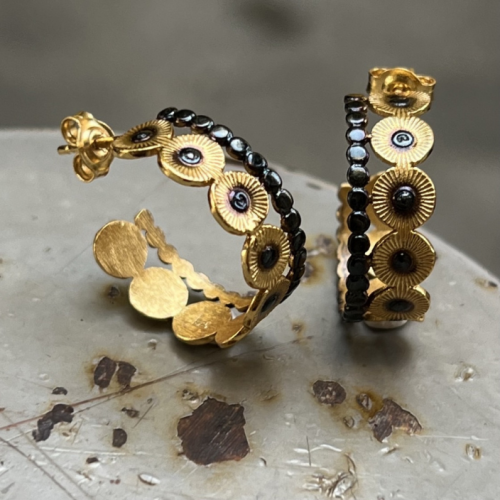 Demetra Hoop Earrings