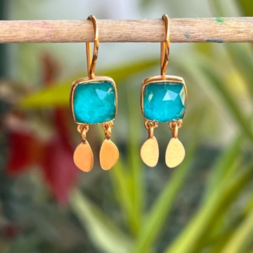 Ionian Sea Drop Earrings
