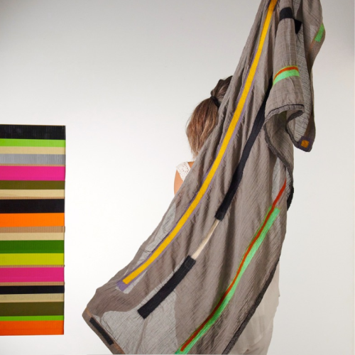 Stripes Collection Shawl no. 5